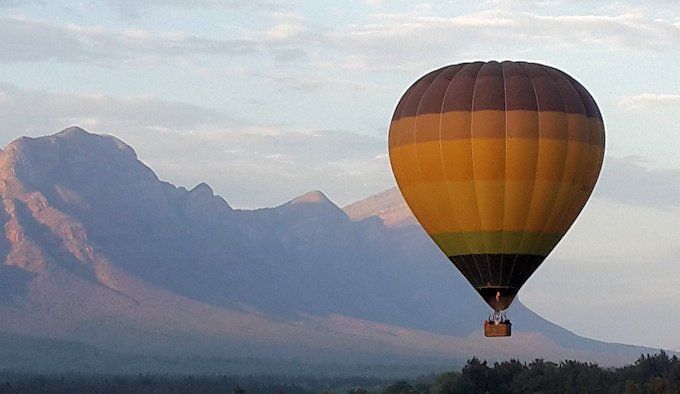 Hot air ballooning experience