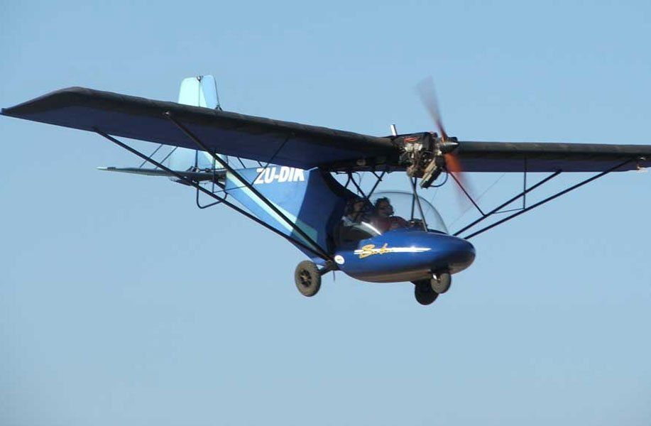 Microlight flight over the Lowveld